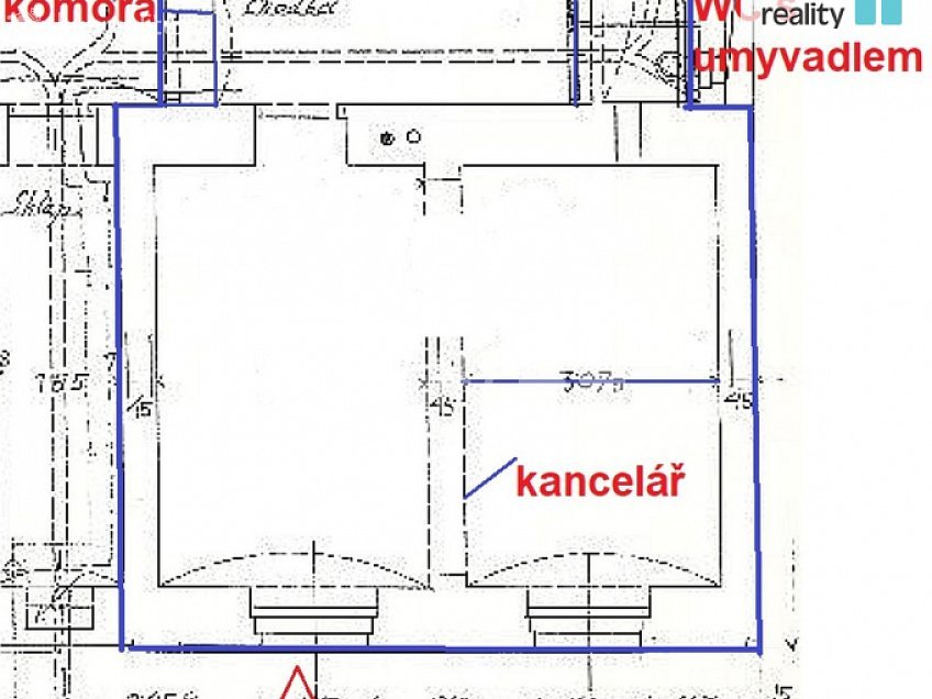 Pronájem  obchodních prostor 43 m^2 V Horkách, Praha 4 