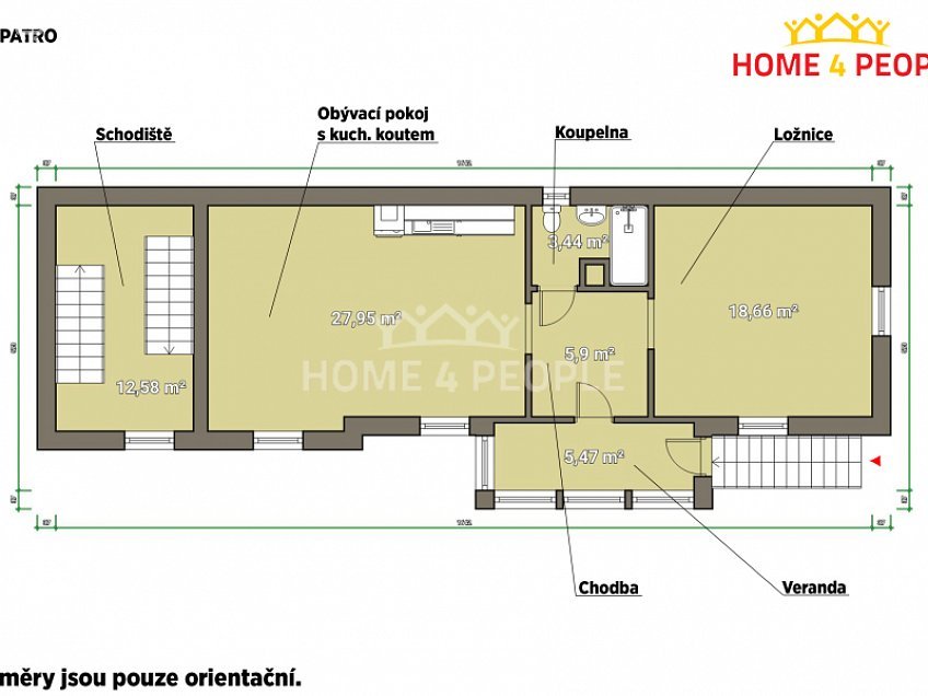 Prodej  rodinného domu 132 m^2 Zemědělská, Trubín 