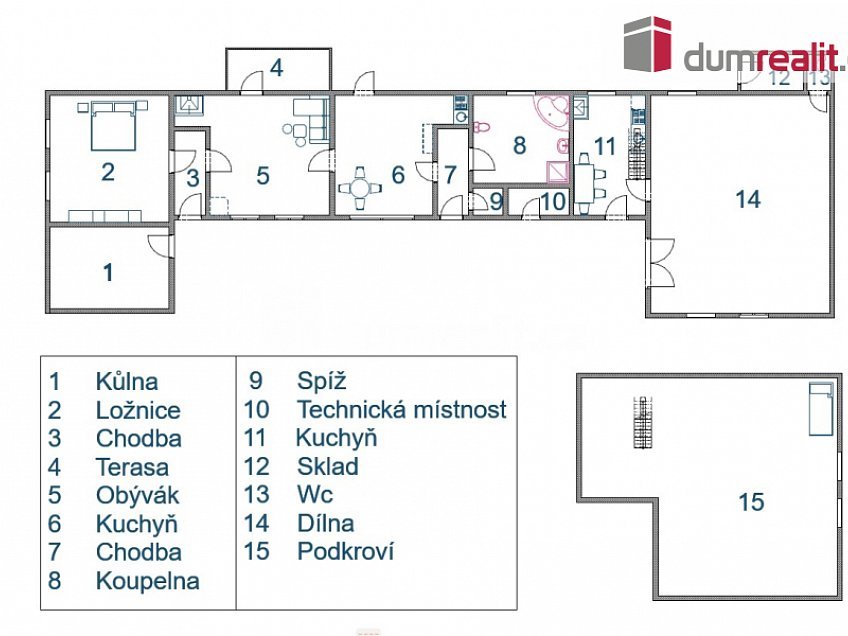 Prodej  rodinného domu 200 m^2 Ostrov, Ostrov 