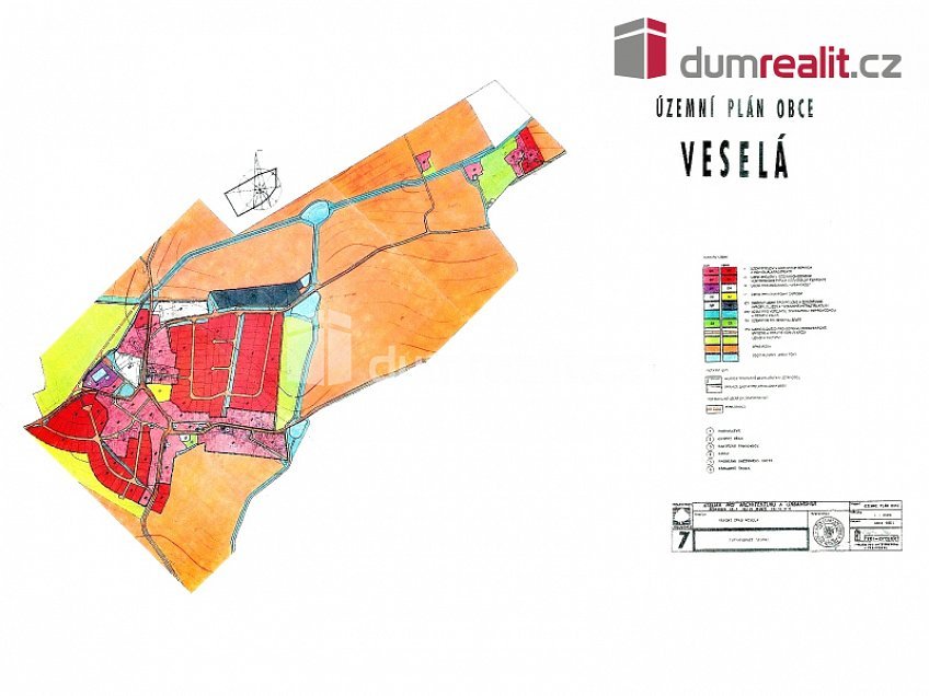 Prodej  projektu  domu na klíč 97 m^2 Veselá, Veselá 