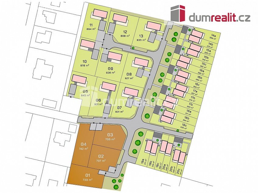 Prodej  projektu  domu na klíč 97 m^2 Veselá, Veselá 