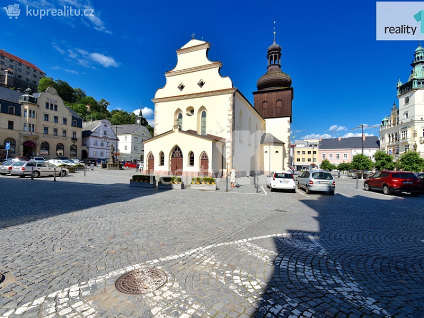 Pronájem bytu 1+1 43 m^2 Masarykovo náměstí, Náchod 