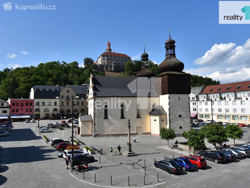 Pronájem bytu 1+1 43 m^2 Masarykovo náměstí, Náchod 