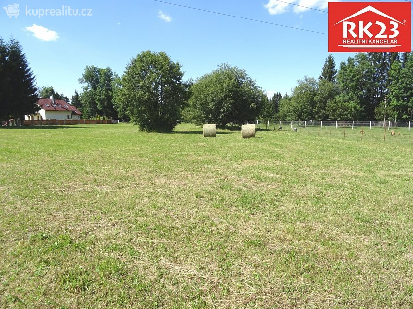 Prodej  stavebního pozemku 4038 m^2 Zádub-Závišín, Zádub-Závišín 