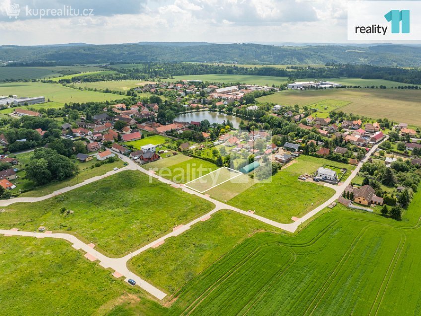 Prodej  stavebního pozemku 1257 m^2 Libeř, Libeř 