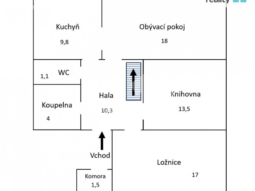 Prodej bytu 5 a více 160 m^2 Kostelecká, Mratín 