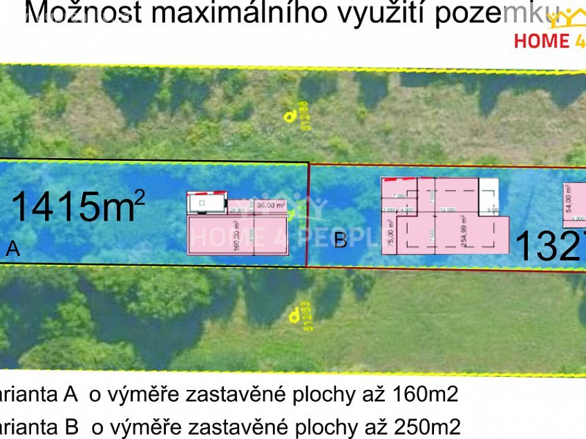 Prodej  stavebního pozemku 1327 m^2 Bašť, Bašť 