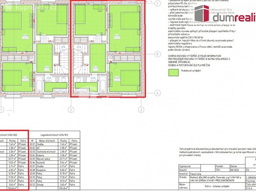 Prodej  rodinného domu 119 m^2 Polerady, Polerady 