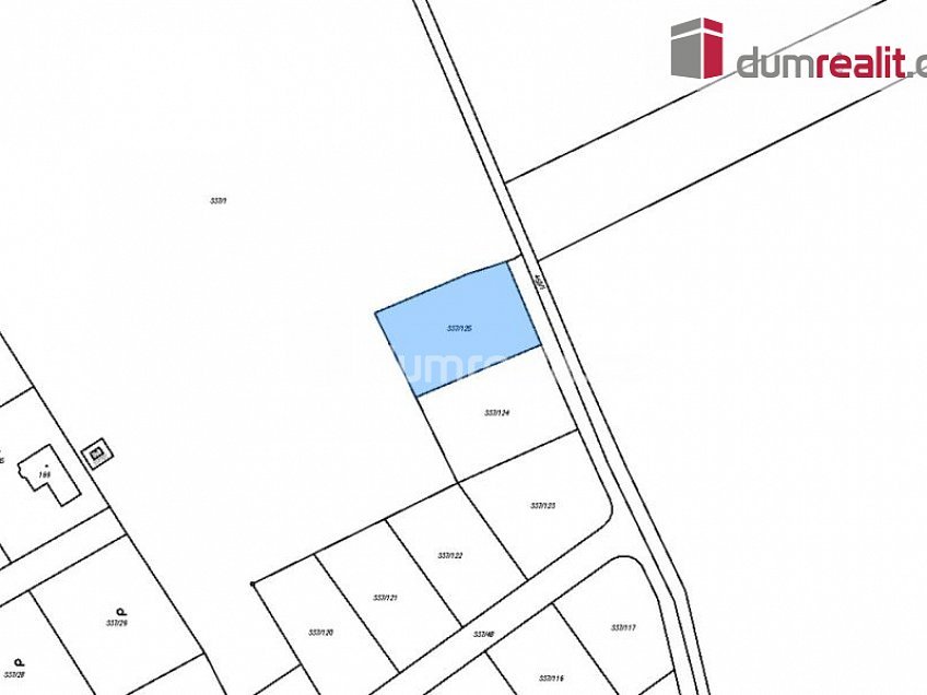 Prodej  stavebního pozemku 1028 m^2 Střední, Čakovičky 