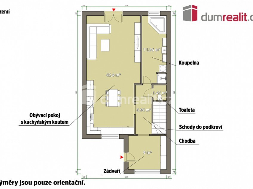 Prodej  rodinného domu 287 m^2 Komenského, Lenešice 