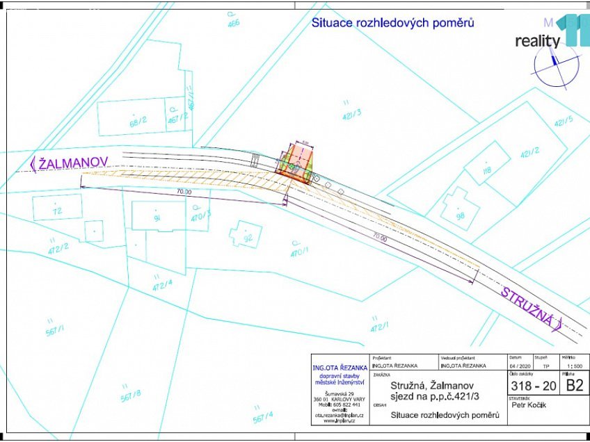 Prodej  stavebního pozemku 2999 m^2 Stružná, Stružná 