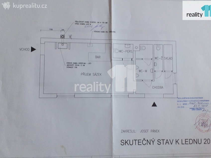 Prodej  restauračního zařízení 62 m^2 Sokolovská, Beroun 