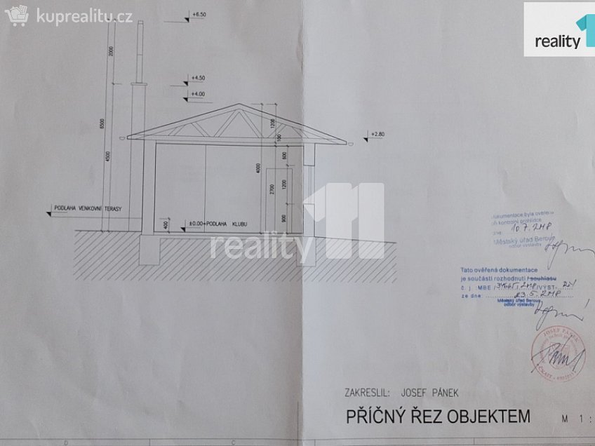 Prodej  rodinného domu 62 m^2 Sokolovská, Beroun 