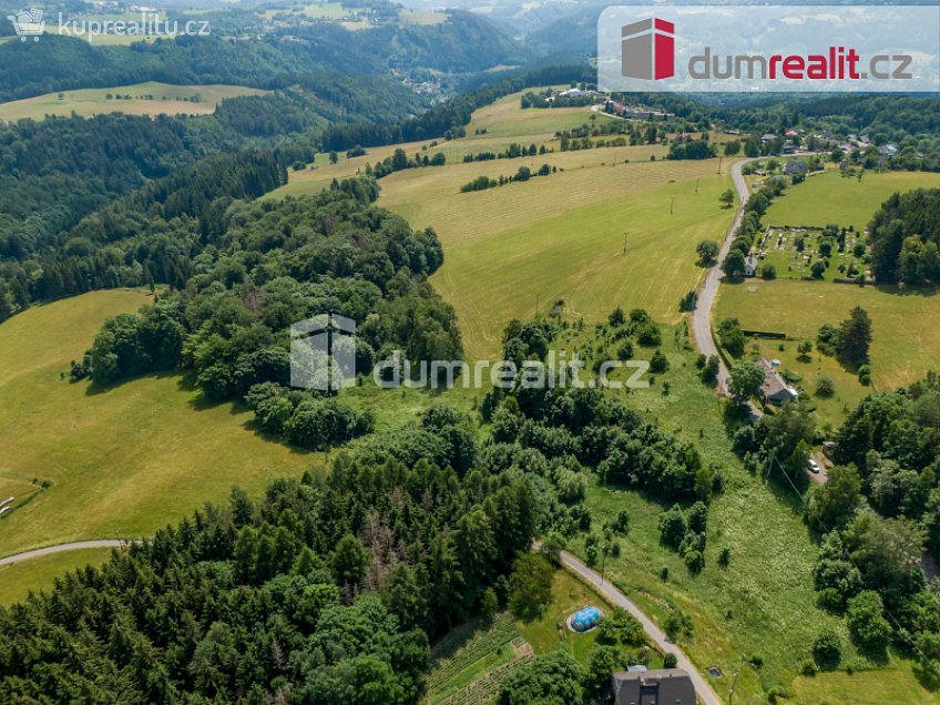 Prodej  stavebního pozemku 2124 m^2 Malá Skála, Malá Skála 