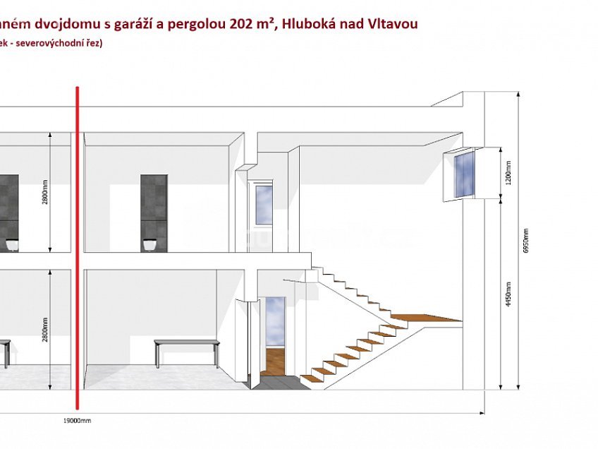 Prodej  domu na klíč 381 m^2 Munická, Hluboká nad Vltavou 