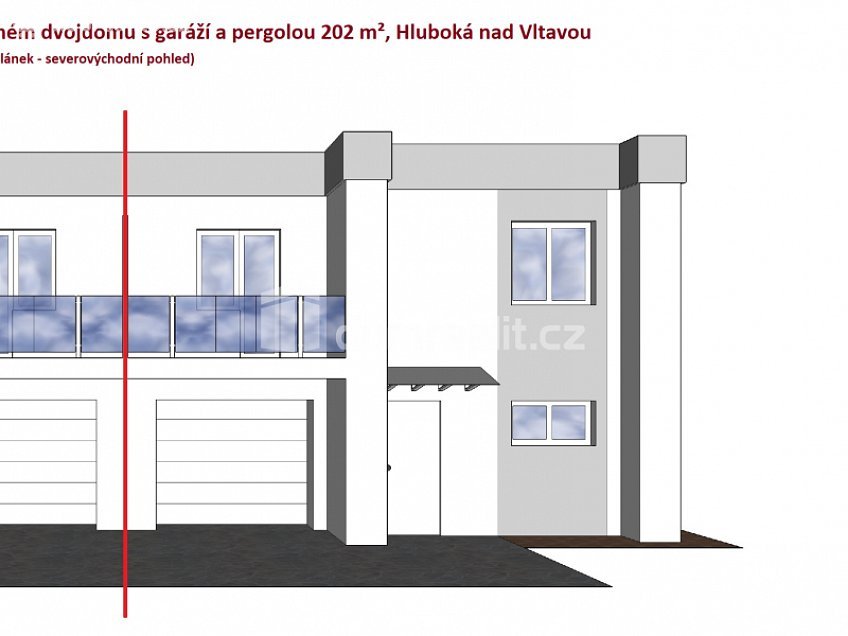 Prodej  domu na klíč 381 m^2 Munická, Hluboká nad Vltavou 