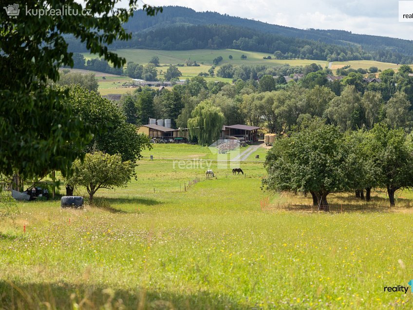 Prodej  stavebního pozemku 1286 m^2 Strážov, Strážov 