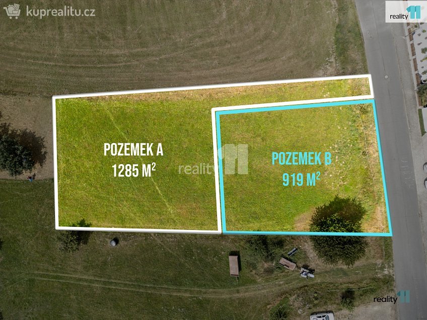 Prodej  stavebního pozemku 1286 m^2 Strážov, Strážov 