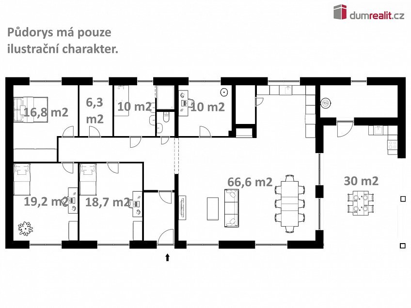 Prodej  rodinného domu 290 m^2 Kaplice, Kaplice 