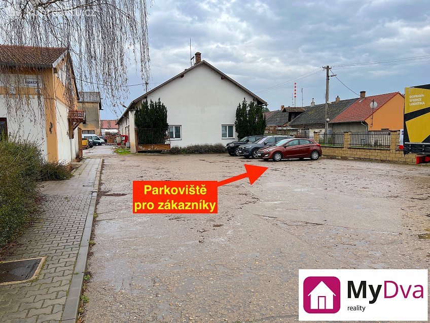 Pronájem  obchodních prostor 118 m^2 Nádražní, Hrušovany nad Jevišovkou 