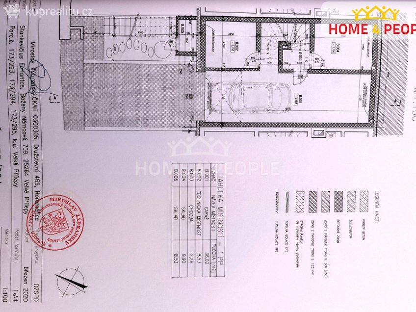 Prodej  rodinného domu 208 m^2 Sukova, Velké Přílepy 