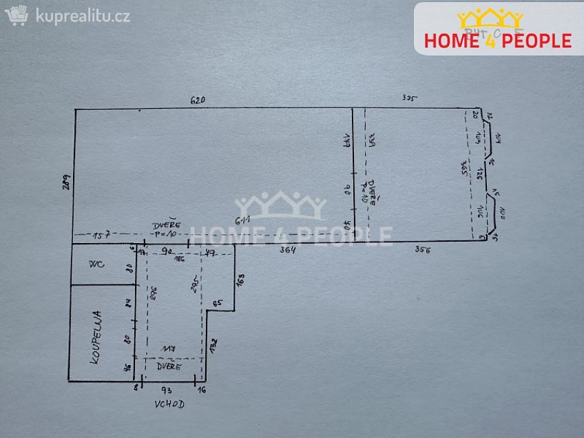 Pronájem bytu 2+kk 45 m^2 Čemínská, Město Touškov 