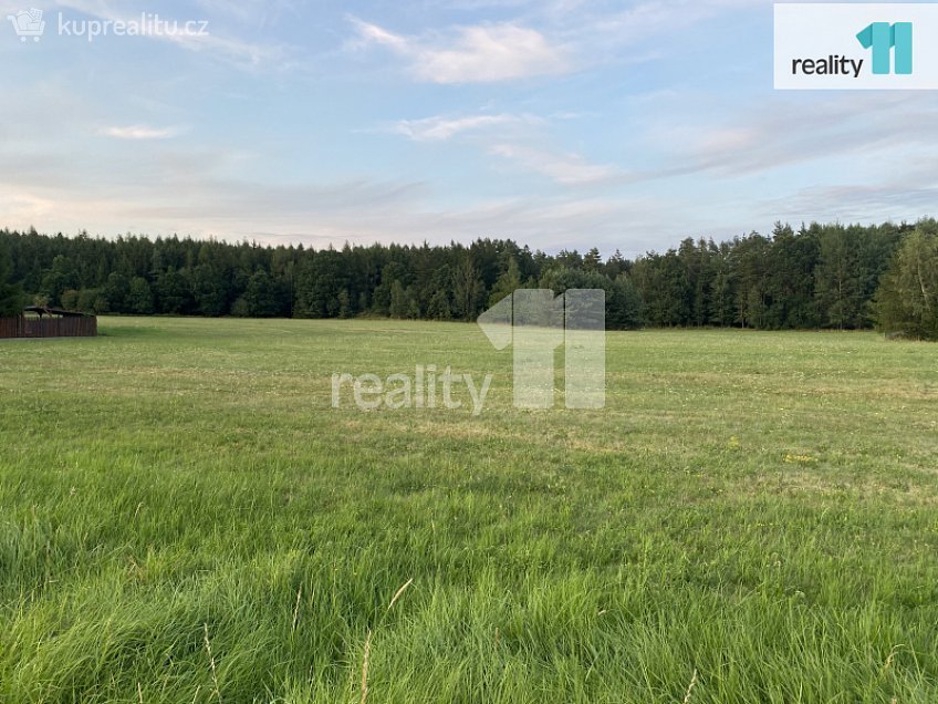 Prodej  stavebního pozemku 1455 m^2 Rožmitál pod Třemšínem, Rožmitál pod Třemšínem 