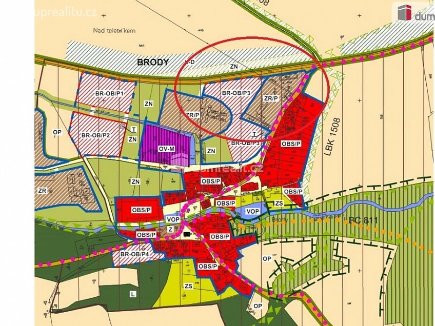 Prodej  stavebního pozemku 12000 m^2 Krásný Dvůr, Krásný Dvůr 