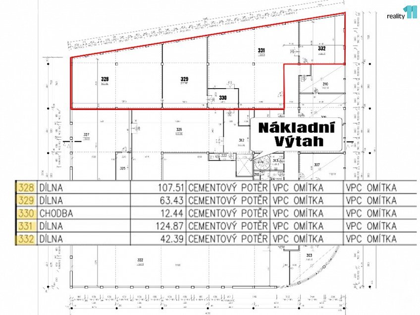 Pronájem  výrobních prostor 167 m^2 2. května, Napajedla 