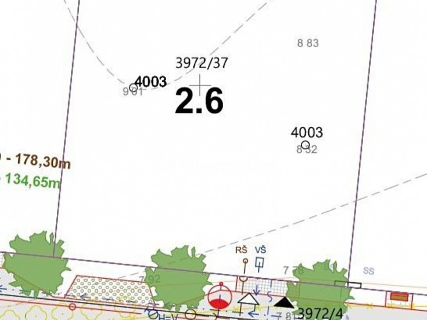 Prodej  stavebního pozemku 840 m^2 5. května, Úvaly 