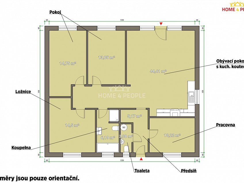 Prodej  rodinného domu 110 m^2 K Bubčáku, Kladno 