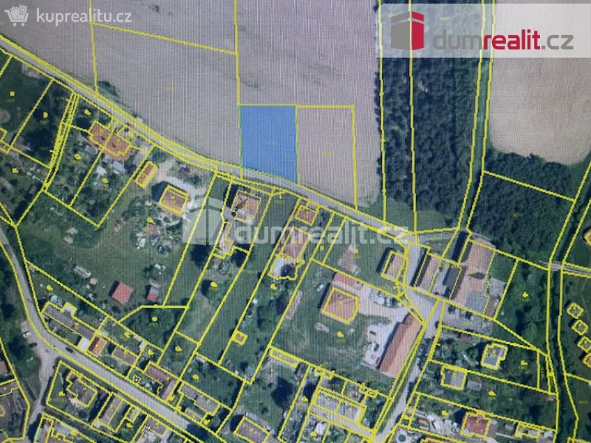 Prodej  stavebního pozemku 1129 m^2 Čimelice, Čimelice 