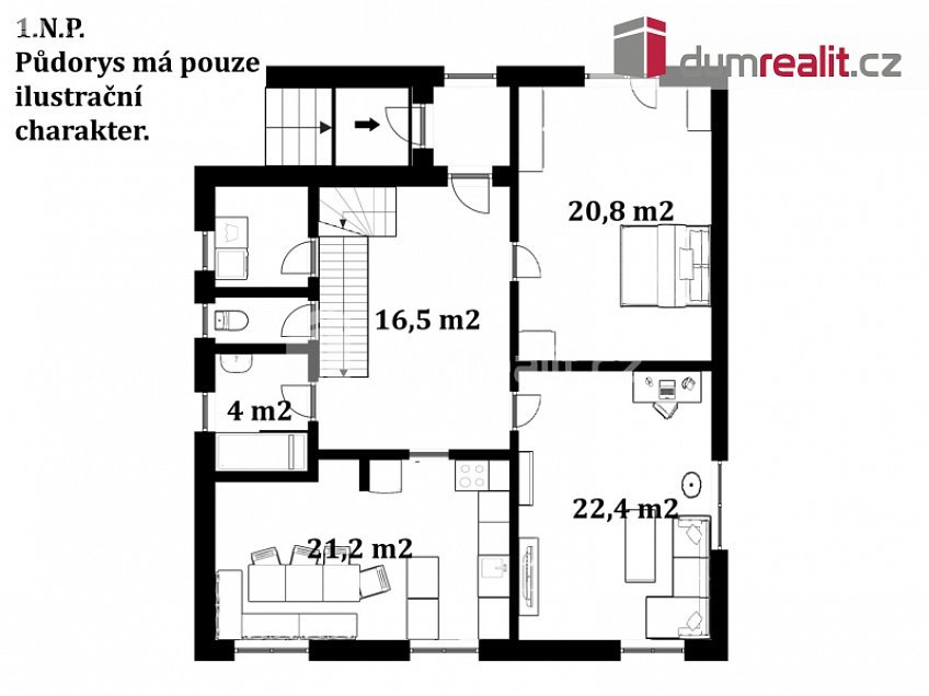 Prodej  vily 180 m^2 Pražská, Suchdol nad Lužnicí 