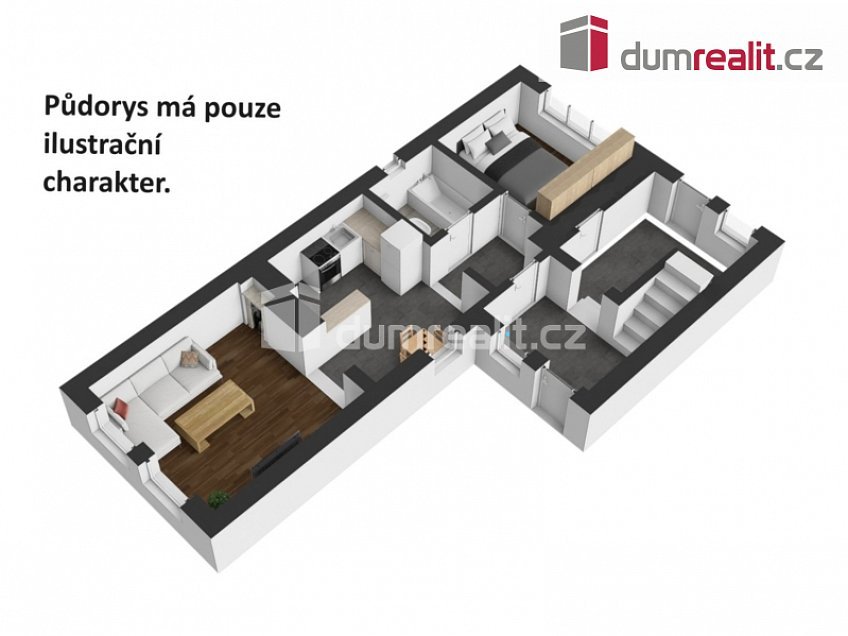 Prodej  rodinného domu 38 m^2 Netřebice, Netřebice 