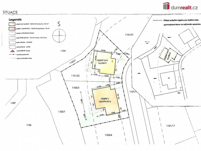 Prodej  stavebního pozemku 570 m^2 Boží Dar, Boží Dar 