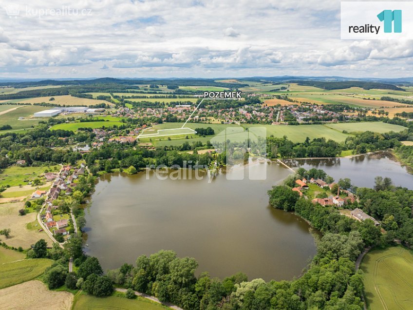 Prodej  stavebního pozemku 10002 m^2 Čimelice, Čimelice 