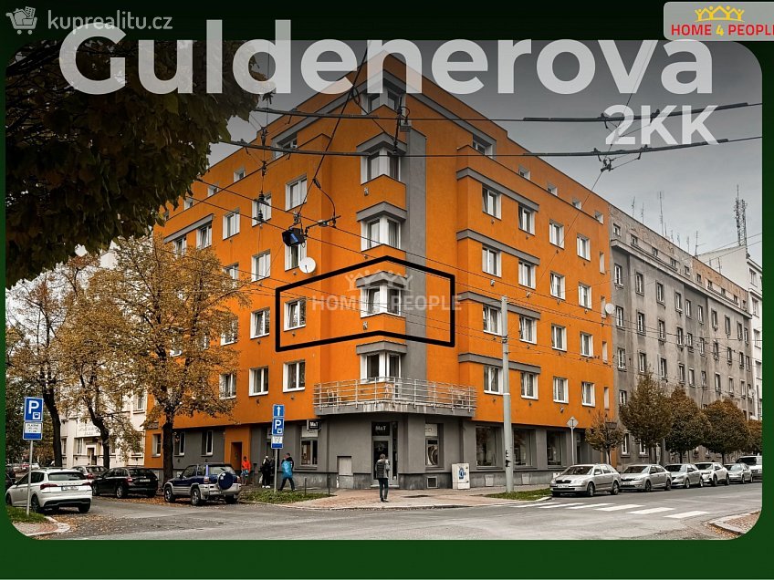 Prodej bytu 2+kk 43 m^2 Guldenerova, Plzeň 