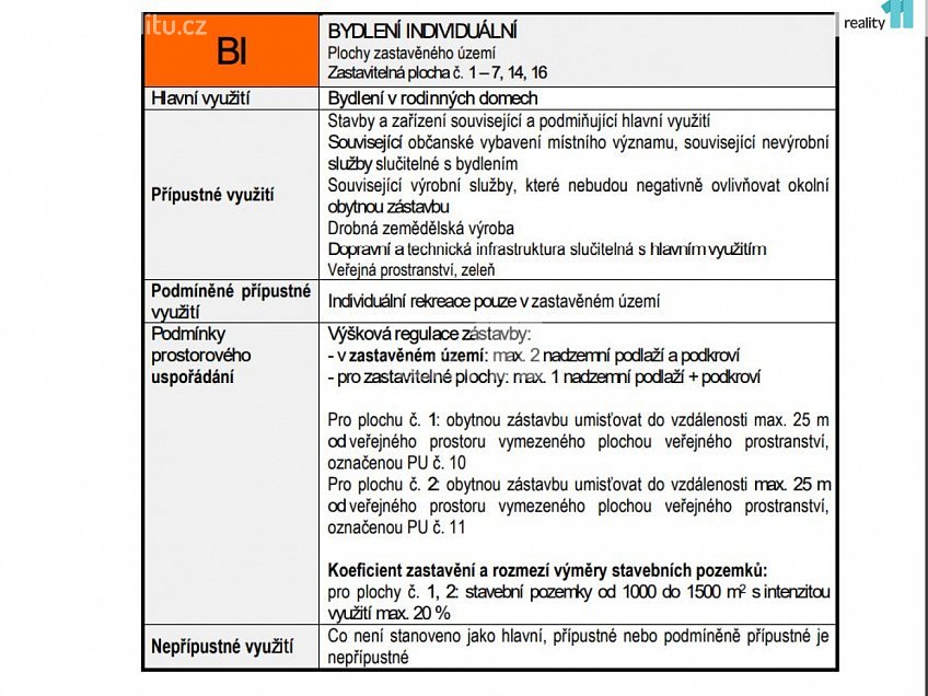 Prodej  stavebního pozemku 1762 m^2 Slavkov pod Hostýnem, Slavkov pod Hostýnem 