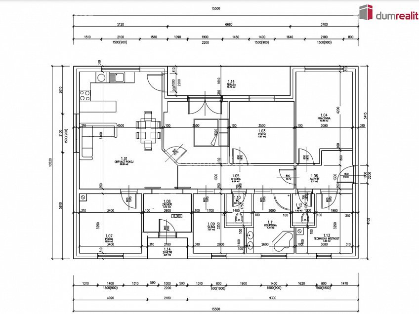 Prodej  rodinného domu 140 m^2 Na Vyhlídce, Přišimasy 