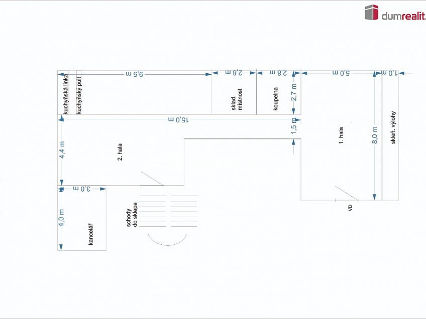 Pronájem  obchodních prostor 170 m^2 Náměstí Jana z Dražic, Roudnice nad Labem 