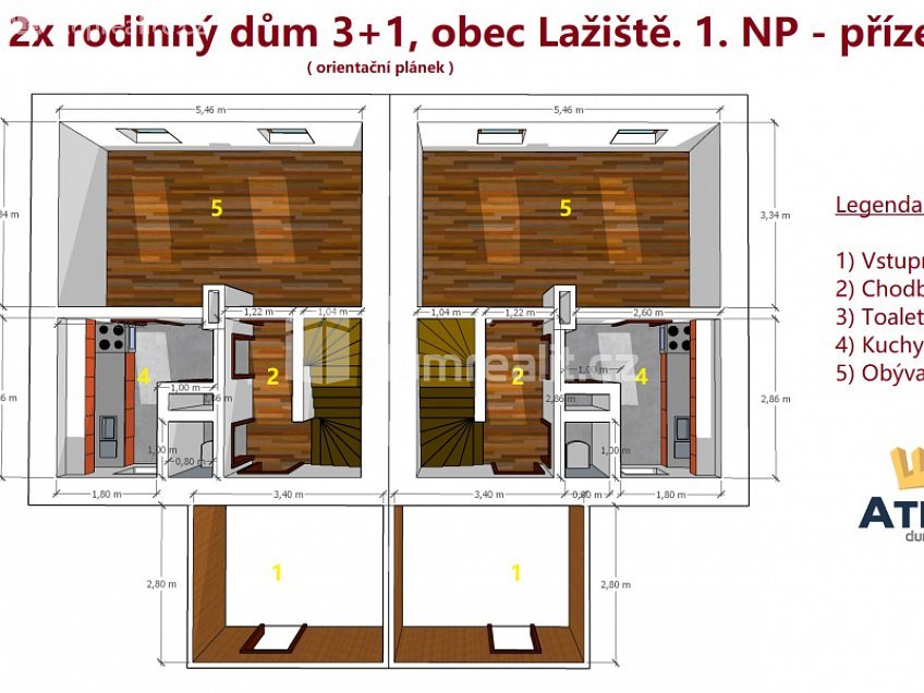 Prodej  rodinného domu 150 m^2 Lažiště, Lažiště 