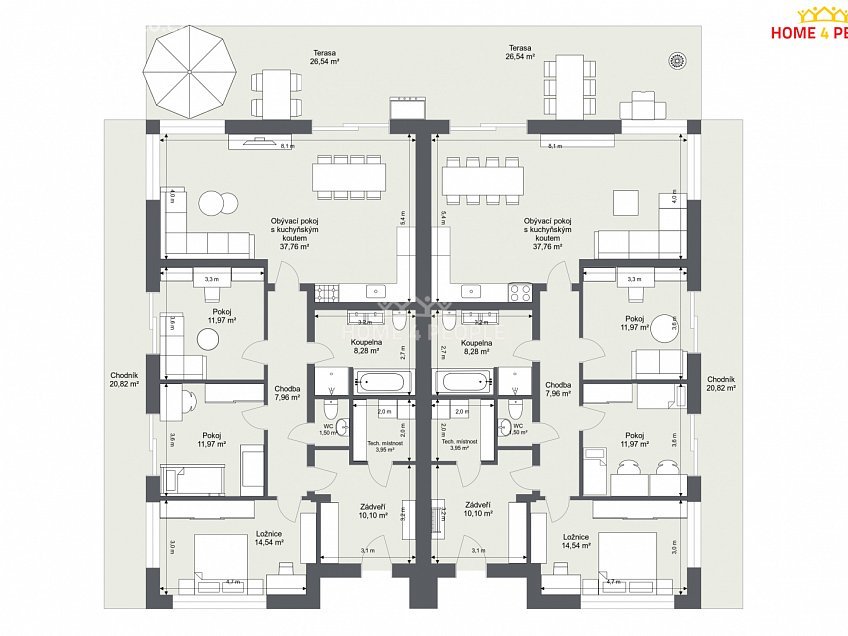 Prodej  rodinného domu 108 m^2 Červený dub, Kostelec nad Černými lesy 