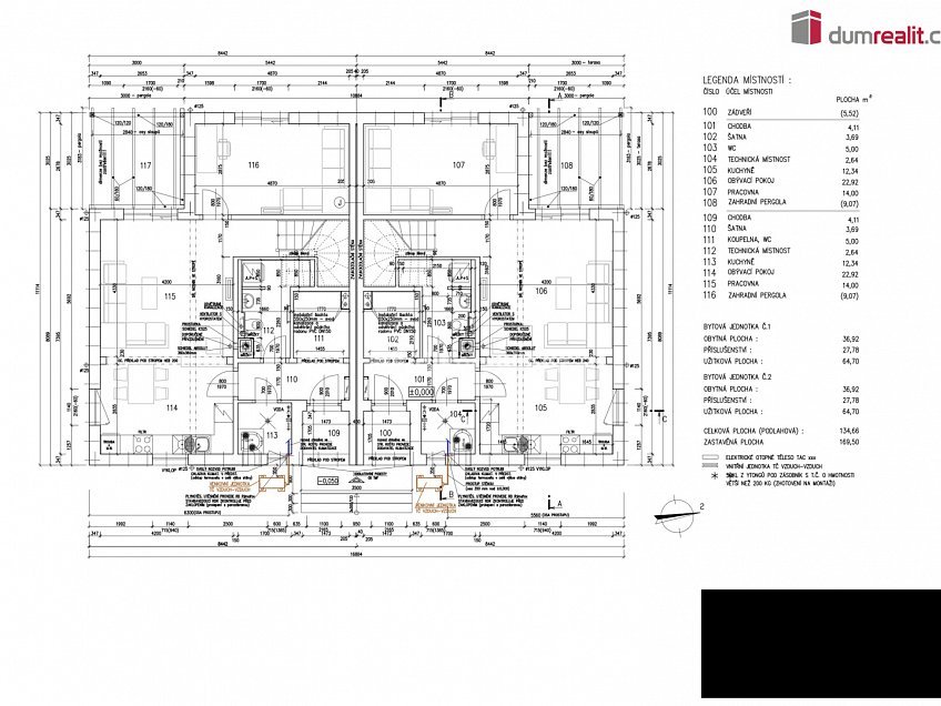 Prodej  rodinného domu 122 m^2 Nad Hřištěm, Otovice 