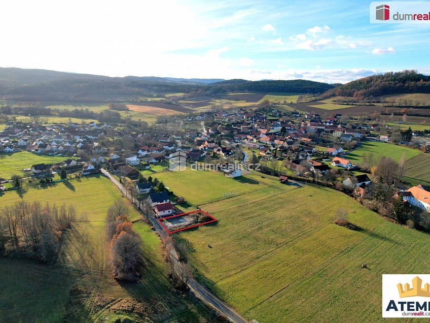 Prodej  stavebního pozemku 794 m^2 Vitějovice, Vitějovice 