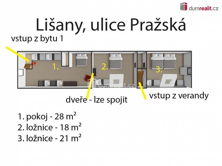 Prodej  rodinného domu 290 m^2 Pražská, Lišany 