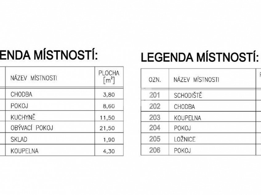 Prodej  projektu  rodinného domu 105 m^2 Pardubice, Pardubice 