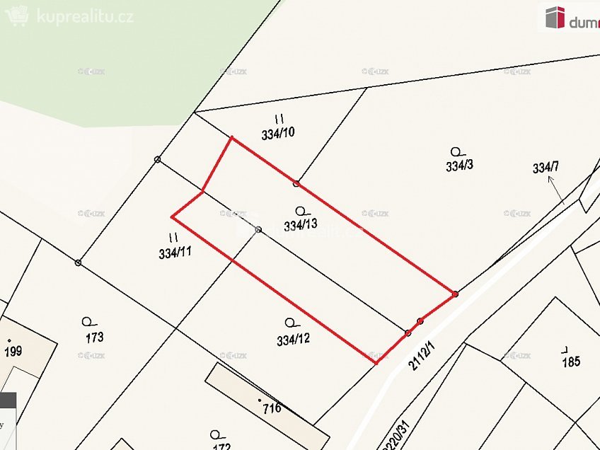 Prodej  stavebního pozemku 920 m^2 Lipnice nad Sázavou, Lipnice nad Sázavou 