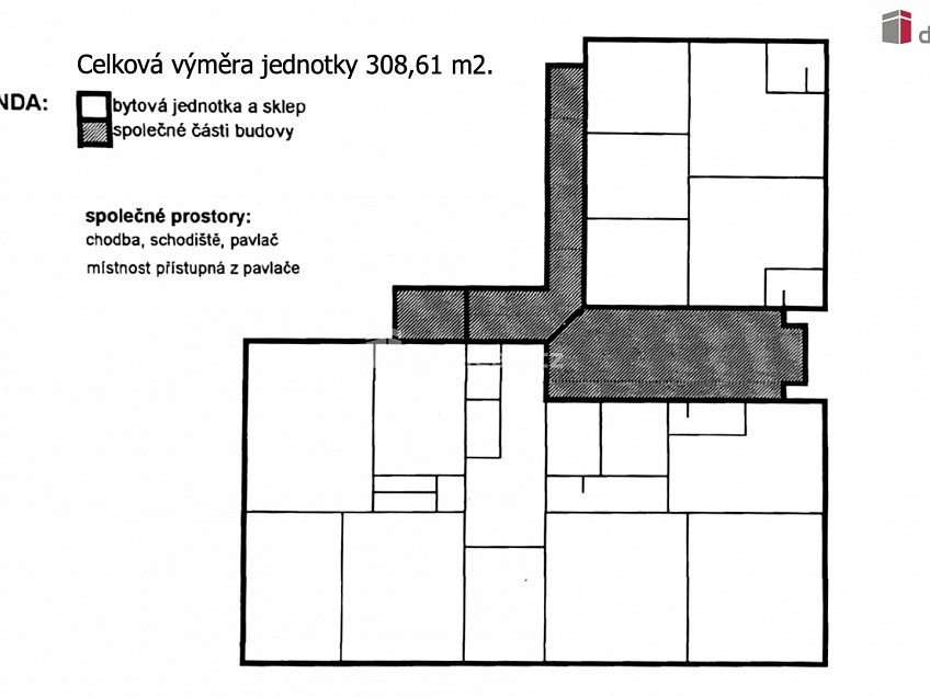 Prodej  kanceláře 308 m^2 Leoše Janáčka, Uherské Hradiště 