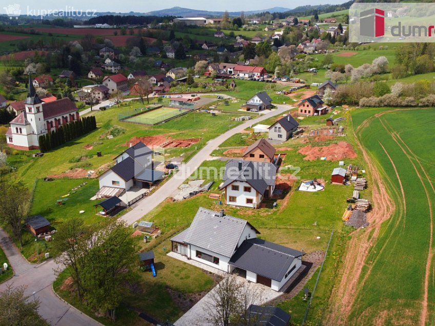 Prodej  stavebního pozemku 2024 m^2 Vidochov, Vidochov 