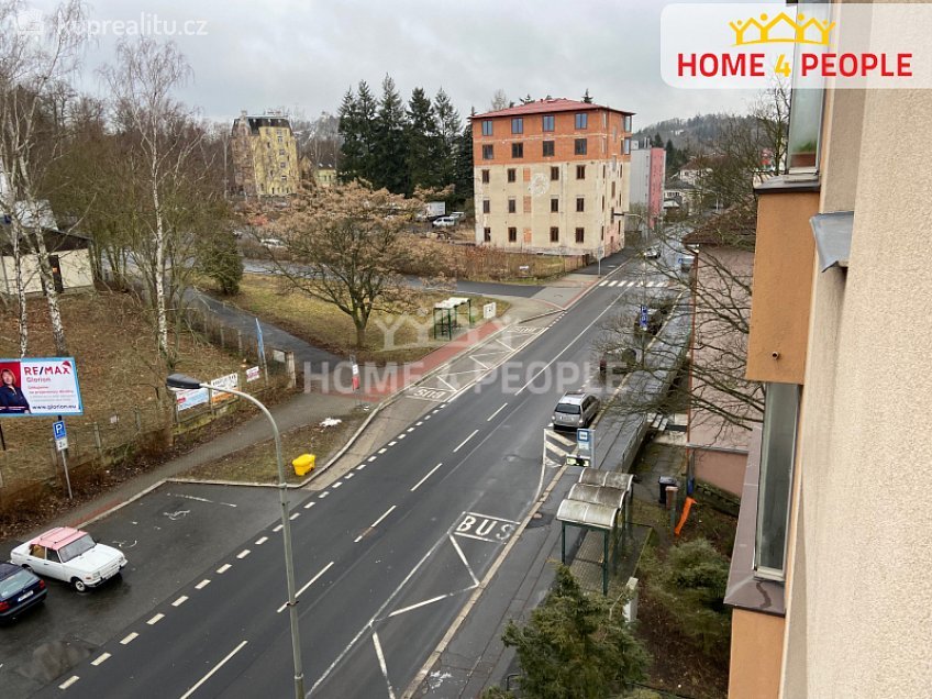 Pronájem bytu 1+kk 22 m^2 Lidická, Karlovy Vary 